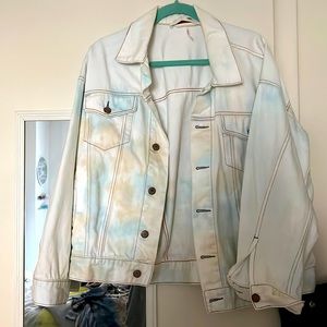 Denim free people jacket